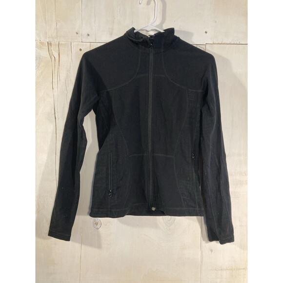 Lululemon Jackets & Blazers - Black Lululemon Define Jacket Vintage Style Logo Print Sz Small No Tag
